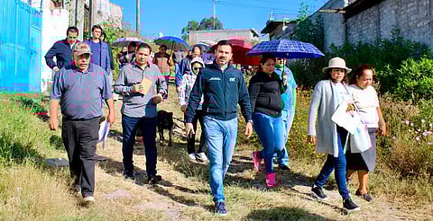 Calles, drenaje y deporte: lo que se proyecta para Lomas de La Aldea
