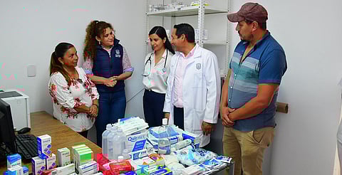 Gobierno de Morelia entrega medicamentos a clínicas Ricardo Flores Magón y Lomas del Pedregal