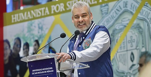 Presupuesto para UMSNH aumentará 7.35% en 2026: Bedolla