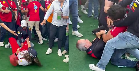 VIDEO: pelea entre aficionados empaña el Gran Premio de México F1 2025