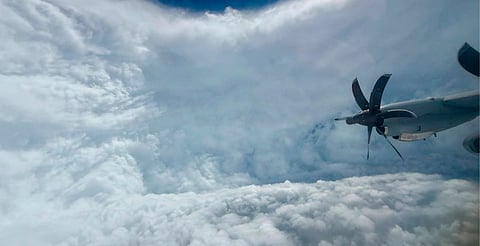 Impresionante: Graban el interior del ojo del huracán Melissa [VIDEO]