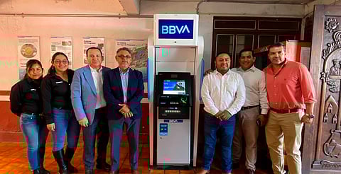 Ayuntamiento logra inauguración de cajero BBVA en Tzintzuntzan tras exitosa gestión comunitaria