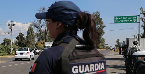Operativo refuerza seguridad en el Aeropuerto Internacional de Morelia: SSP