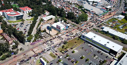 Al 35 % de avance, puente para librar el tren en periférico de Morelia