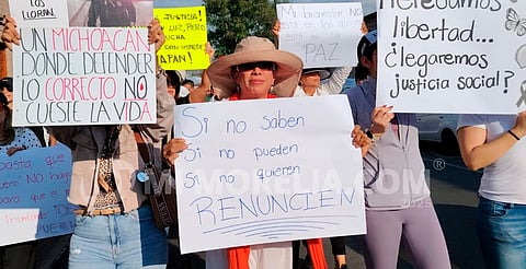 Apatzingán se sumará a marchas por justicia para Carlos Manzo y Bernardo Bravo