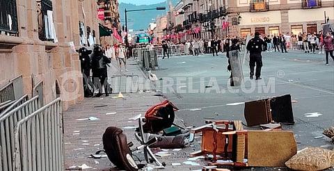 CEDH investiga protestas en Morelia por homicidio del alcalde Carlos Manzo