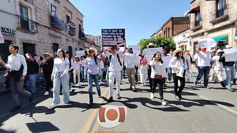 Manifestaciones en Morelia reflejan la indignación ciudadana: Alfonso Martínez