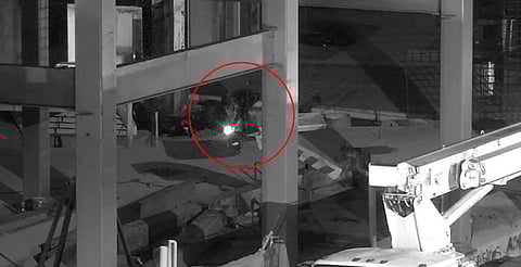 Detienen a dos por prender fuego en estación del teleférico de Uruapan 