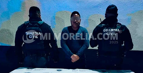 Detienen a un automovilista armado y ebrio en Tzintzuntzan