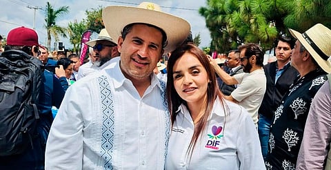 Grecia Quiroz, viuda de Carlos Manzo, asumirá la alcaldía de Uruapan, adelanta Jucopo