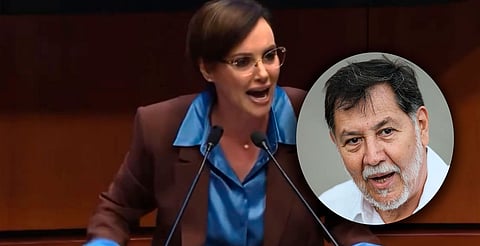 Senado arde por asesinato de Manzo; Téllez insulta a Noroña 