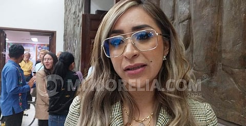 Reconoce diputada Grecia Aguilar falta de interés de la 76 Legislatura en las juventudes michoacanas