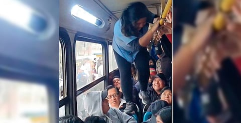 ¡Todos pagan! Así cobra una trabajadora de camión en Perú