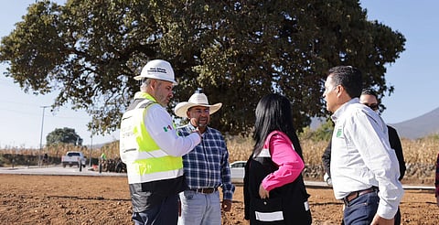 Supervisa Bedolla avance de obras en Villas del Pedregal; se invierten 100 mdp