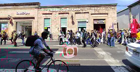 Marchan en Morelia para exigir un alto a la violencia en el país