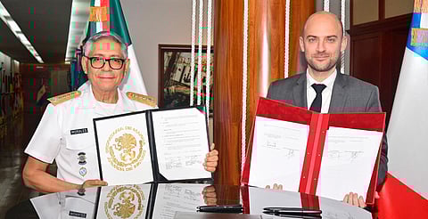 Firman México y Francia alianza con objetivo común contra drogas y contrabando