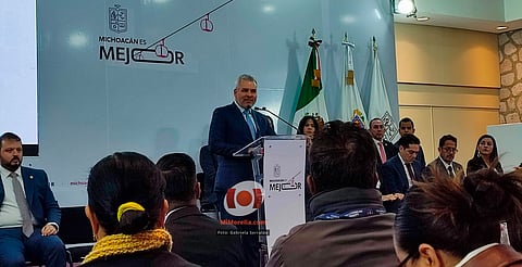 La sensibilidad de la presidenta Sheinbaum está a la vista: Bedolla, sobre Uruapan