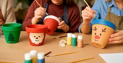 Haz tu propia maceta navideña: taller creativo llega a Morelia este noviembre