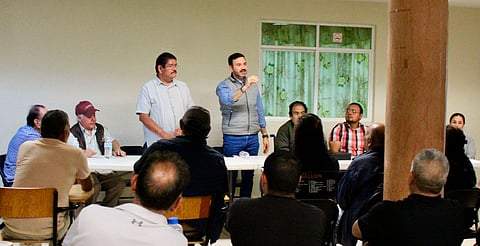 Comerciantes del tianguis ‘29 de Abril’ dialogan con el Ayuntamiento