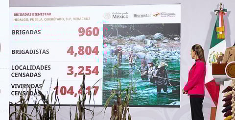 Se han destinado mil 802 millones 535 mil pesos a Hidalgo; 4 mil 5 millones 35 mil pesos a Veracruz; 756 millones 75 mil pesos a Puebla; 166 millones 905 pesos a Querétaro, y 695 millones 575 mil pesos a San Luis Potosí