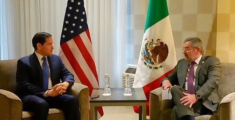 México y EE.UU. afianzan cooperación bilateral en reunión ministerial del G7