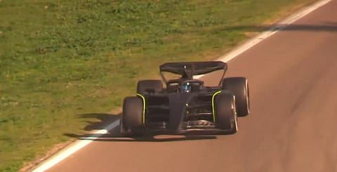 ¡Arranca el motor! Así fue la prueba de Checo con Cadillac en Imola [VIDEO] 