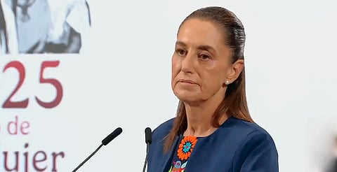 Sheinbaum: ‘Muchos adultos y pocos jóvenes’ en marcha de la "Generación Z"