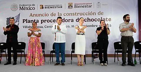 Tabasco tendrá la primera Planta procesadora de chocolate con inversión de 80 mdp