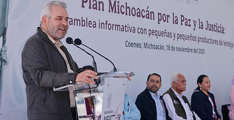 Precios justos para la lenteja michoacana; Federación y Estado comprarán grano a productores: Bedolla