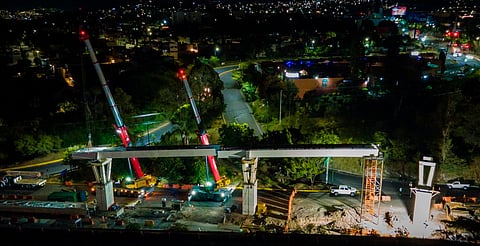 Cierres intermitentes por tendido de cables en obra de distribuidor a Pátzcuaro