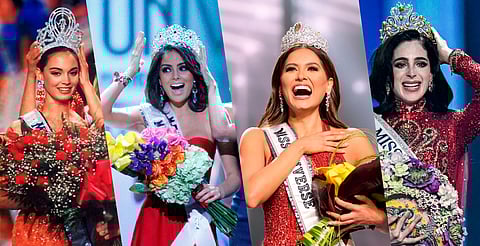 ¡Orgullo nacional! México ya tiene 4 reinas de Miss Universo