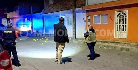 Balean un domicilio en la colonia El Realito, al norte de Morelia