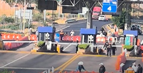 ¡Inicia el paro! Caseta de Panindícuaro es el primer punto bloqueado en Michoacán