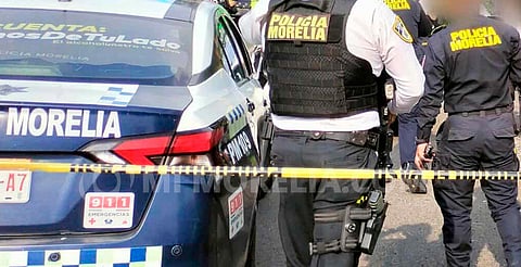 Morelia: sujetos en moto disparan contra hombre en camino de Cointzio
