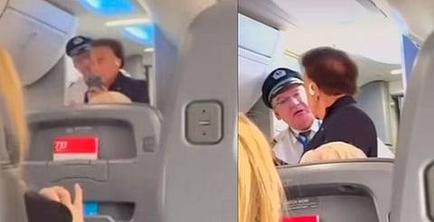 ‘El Puma’ es bajado de un avión en Ecuador tras discutir con la tripulación [VIDEO] 