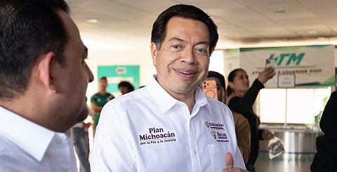 "¿Para qué?", responde Mario Delgado sobre la federalización de la nómina educativa de Michoacán