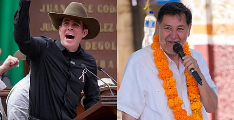 "Métete conmigo", diputado Carlos Bautista defiende a Grecia Quiroz de Fernández Noroña