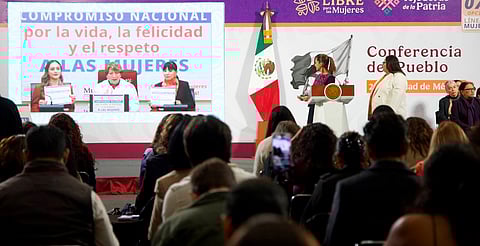 En el 25N, Gobierno de México presenta agenda nacional por la vida y bienestar de las mujeres