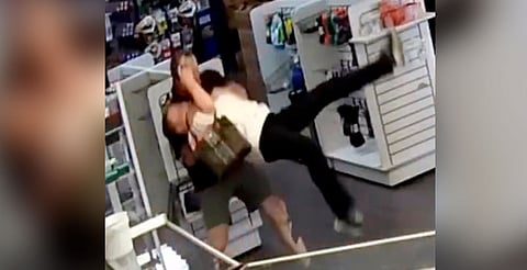 El intento de robo ocurrió en una tienda de armas en Georgia