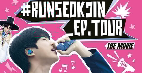 Fans de BTS, atentos: gira solista de Jin se convierte en película en 4DX