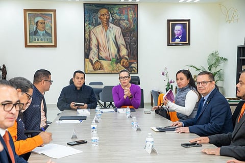UMSNH arropa estrategia implementada por la SSP; Yarabí Ávila se reúne con el secretario de Seguridad Pública