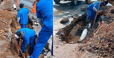Atención, conductores: cierre parcial por reparación de tubería en Morelia