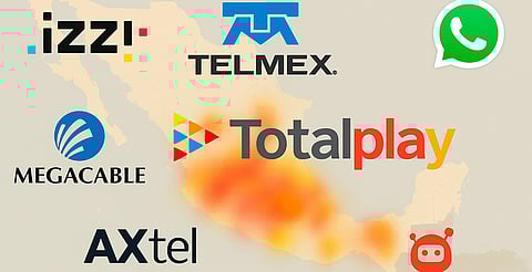 Reportan fallas en Izzi, Telmex, Totalplay y otras compañías de internet