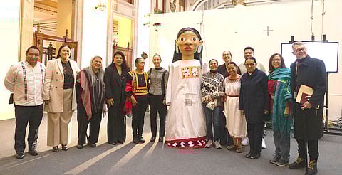 “Las mujeres indígenas son la raíz de México”, dijo la presidenta Claudia Sheinbaum