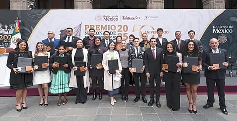 El reconocimiento incluye un estímulo económico de 800 mil pesos