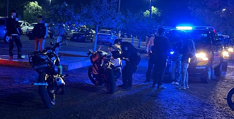 Concentración de motos en Tres Puentes termina con 13 unidades en corralón