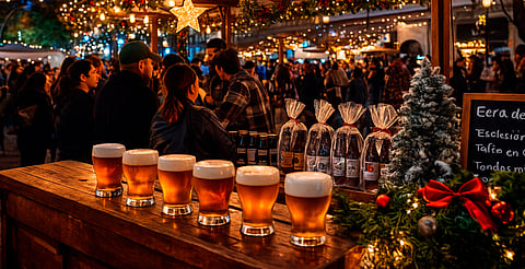 ¿Amante de la cerveza? Morelia se llena de espuma navideña con el Cerve Bazar