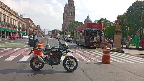 Encendido navideño en Morelia generará cortes viales en primer cuadro del centro: comisionado