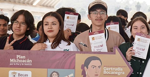 Avanza al 41 % cobertura de asambleas de la Beca Gertrudis Bocanegra en Michoacán: Iemsysem