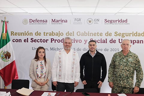 Plan Uruapan avanza con resultados para regresar la confianza a la ciudadanía: Bedolla